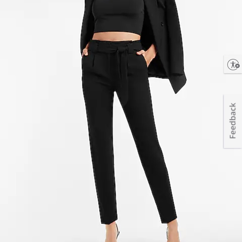 Express Black Women's Trousers